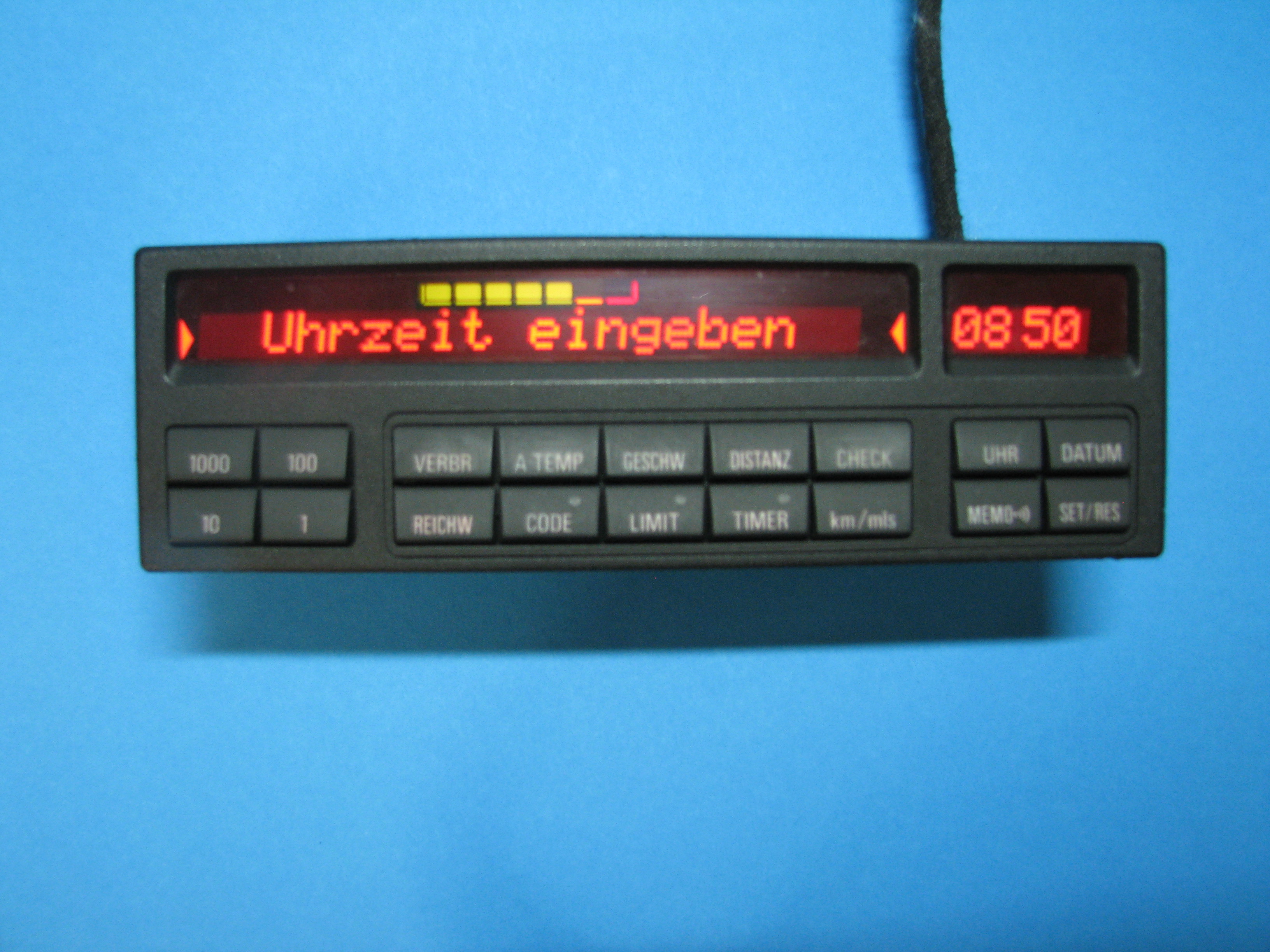 Überholtes E31 MID / BordComputer Zustand "3"